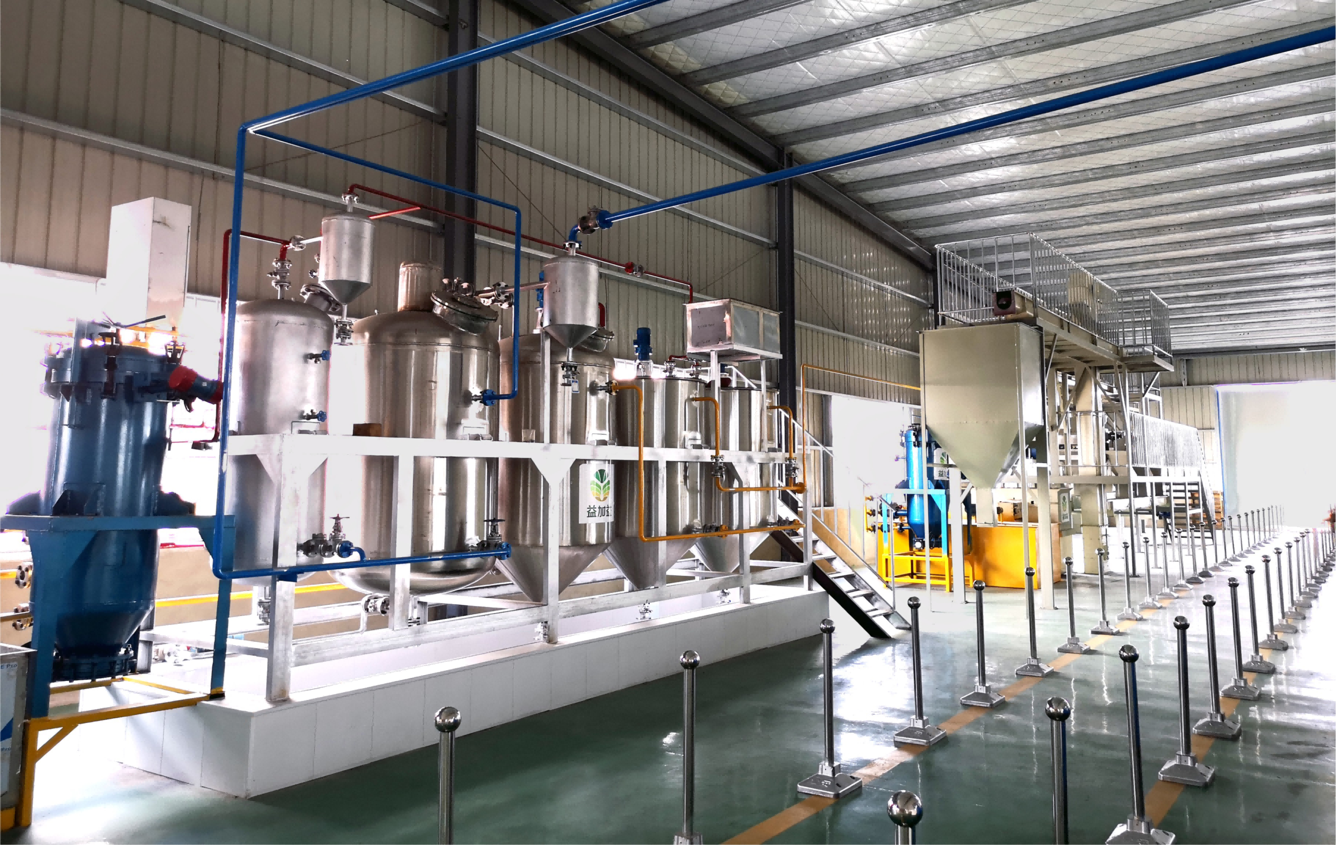 4.5 Tpd Edible Oil Refinery Plant Cost  Oil Extraction Machine Cold Press Refinery Plant For Vegetable Oil Factory