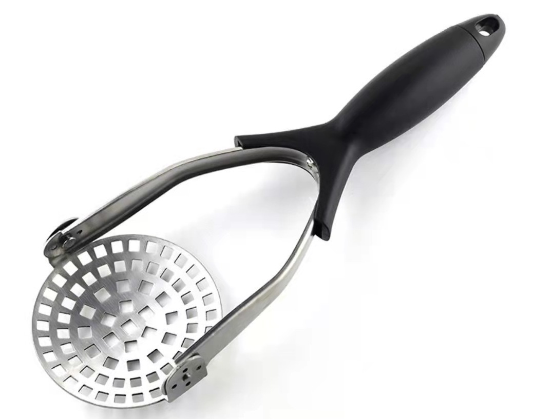 PriorityChef Large 15oz Potato Ricer, Heavy Duty Stainless Steel Potato Masher and Ricer Kitchen Tool, Press and Mash potato