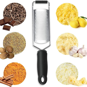 Kitchen Graters Stainless Steel Citrus Lemon Zester Ginger Garlic Chocolate Multifunction Hand Grater