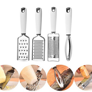 Professional Zesting Tool Lemon Zester Citrus Ginger Nutmeg Garlic Chocolate Fruits Razor Sharp Stainless Steel Cheese Grater