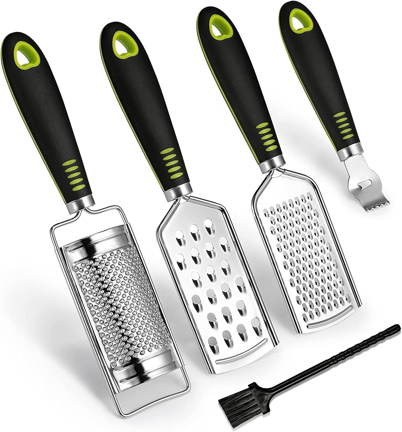 Kitchen Gadgets Professional Multifunction Grater with Handle for Parmesan Cheese Ginger Garlic Vegetables