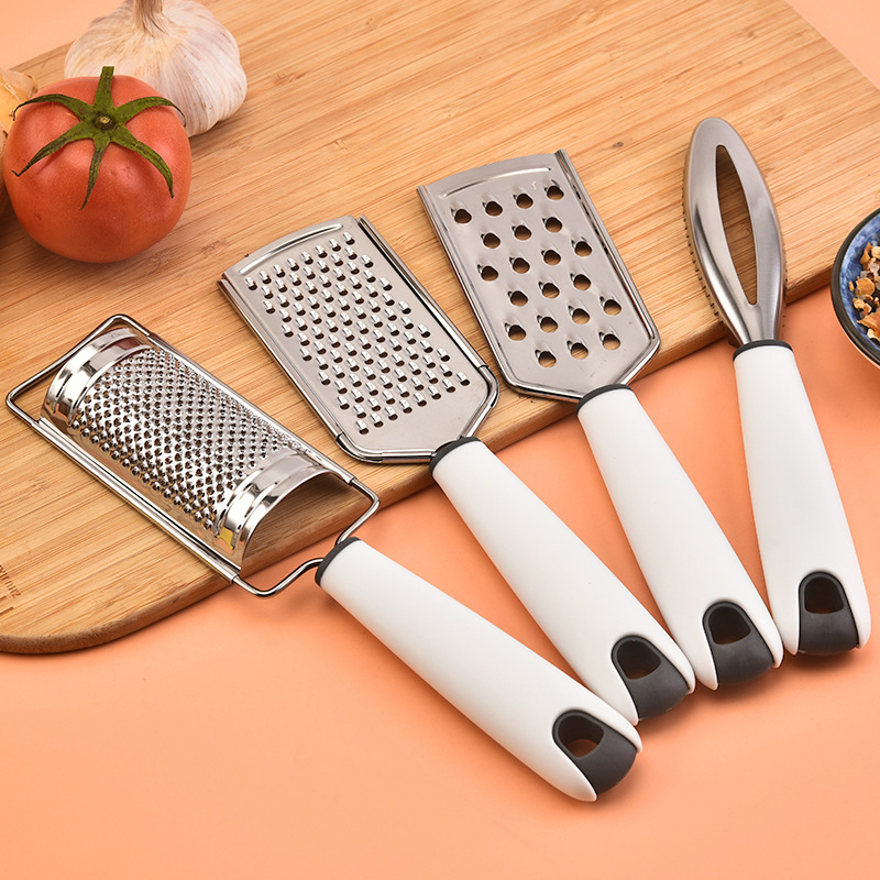 Professional Zesting Tool Lemon Zester Citrus Ginger Nutmeg Garlic Chocolate Fruits Razor Sharp Stainless Steel Cheese Grater