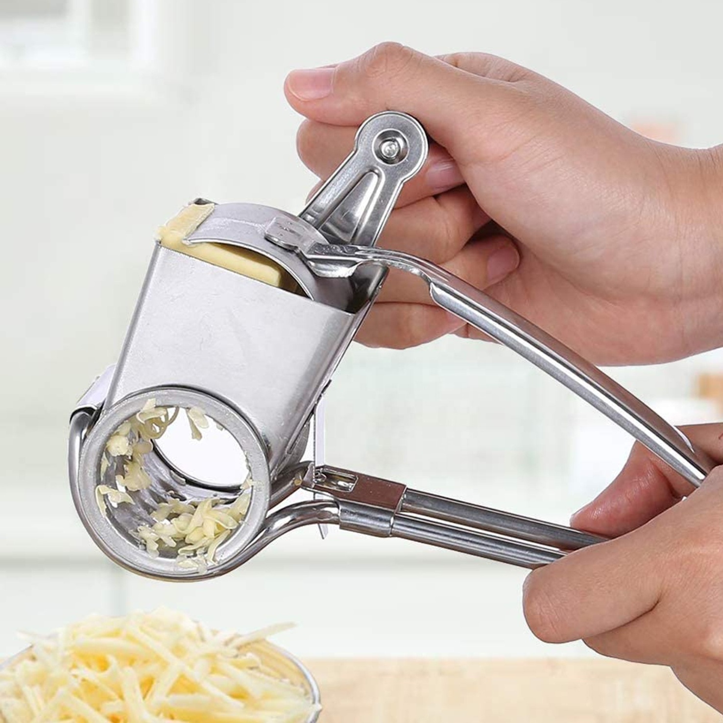 E-PIN Professional Stainless Steel Vegetable Chocolate Cheese Slicer Cheese Grater