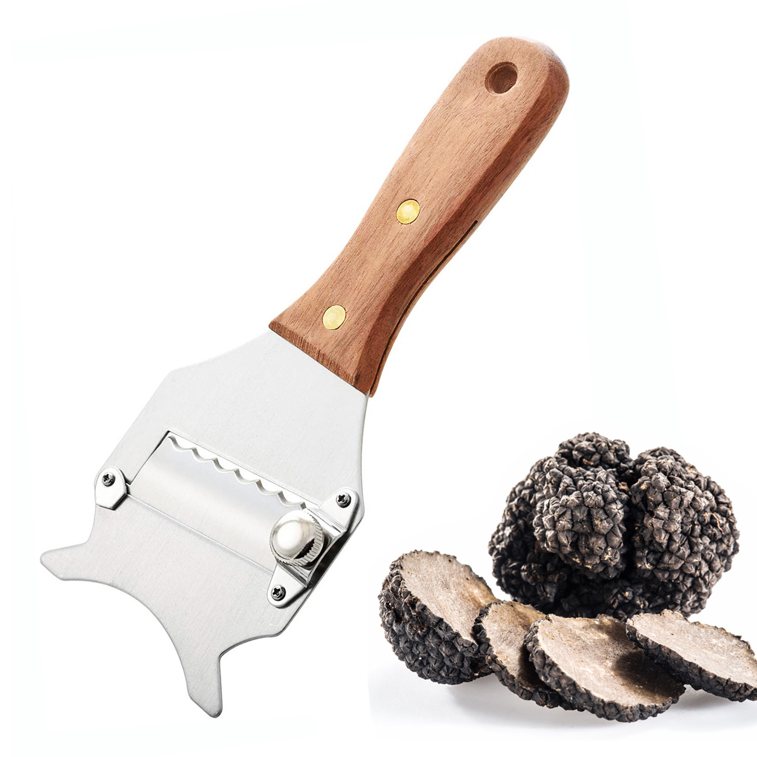 E-PIN Stainless Steel Mini Manual Truffle slicer chocolate grater Handheld Cheese Grater For Kitchen