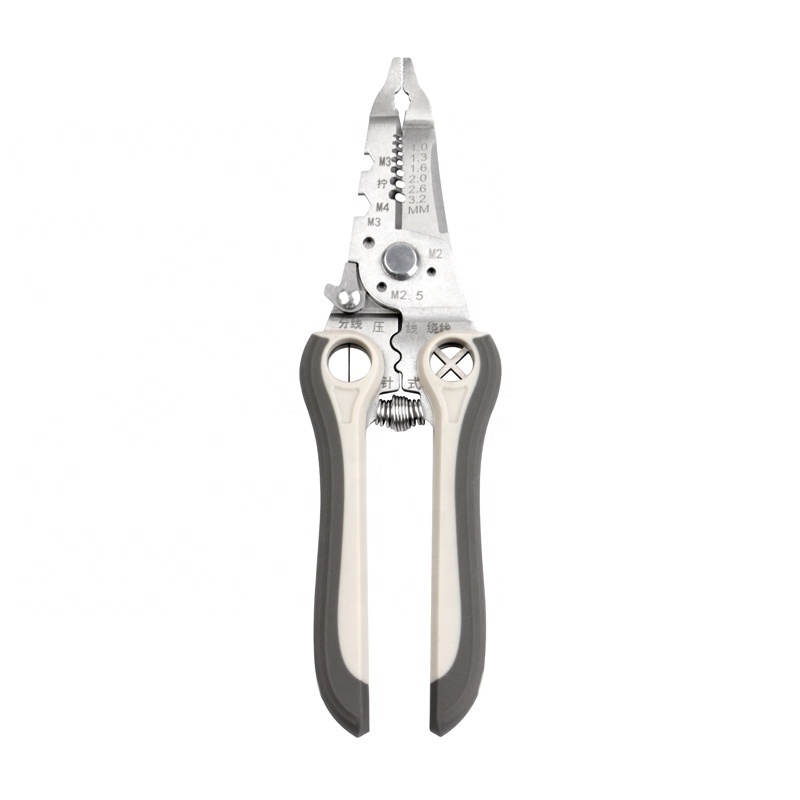 Professional Hand Tool Automatic wire stripping cutter Tools wire cutter Multi Function combination pliers with PP handle