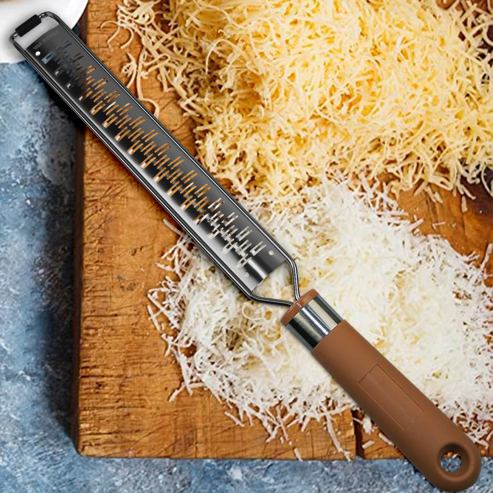 Multipurpose Zester Grater for Ginger, Garlic, Citrus, Chocolate, Cheese