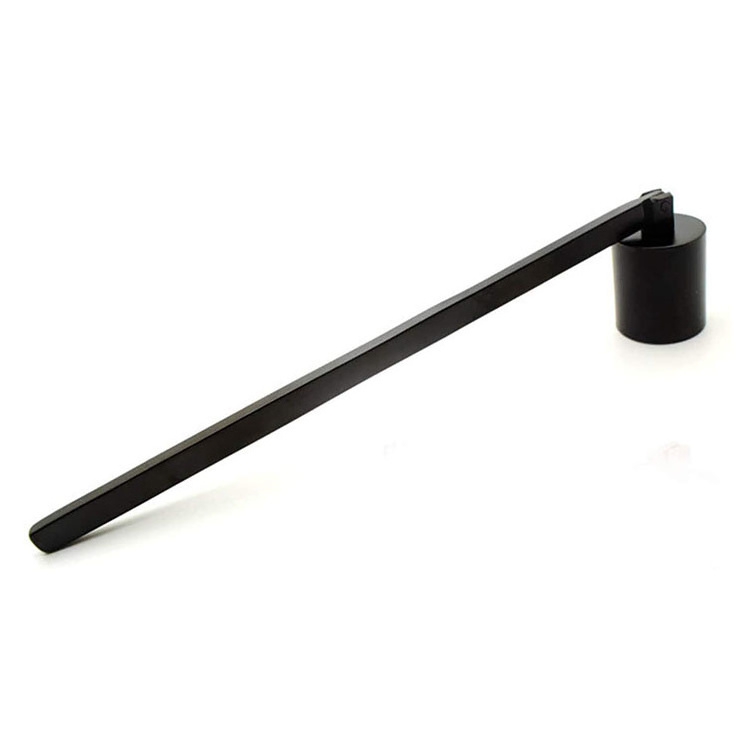 Stainless Steel Black Candle Extinguisher Snuffer for Tea Light Candles Wedding