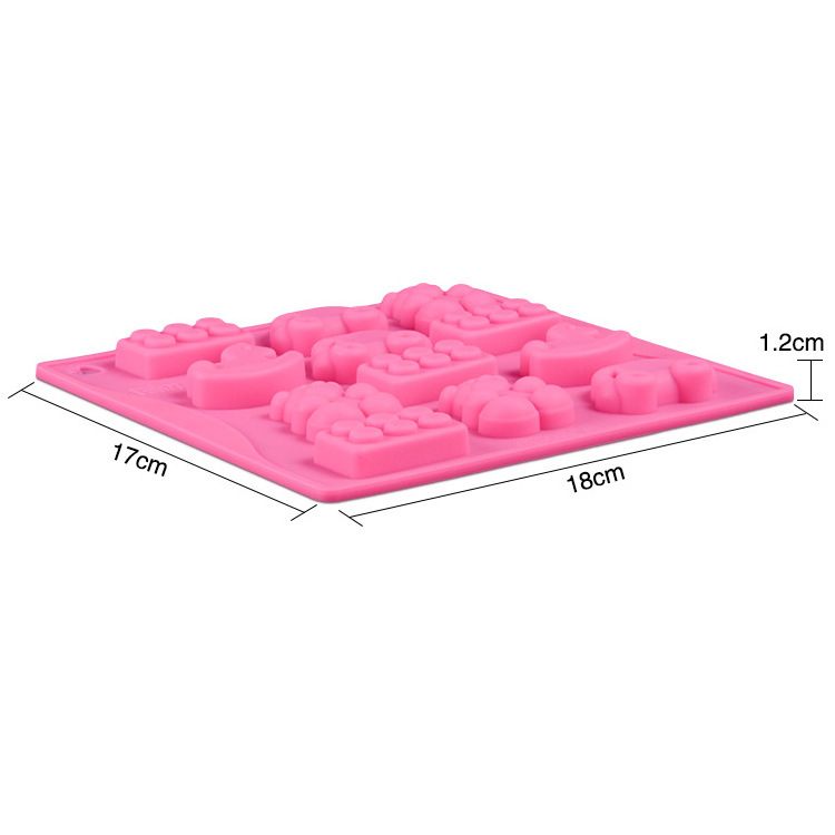 Silicone 3D Car Shape Non-stick Pure Silicone Soap Mold