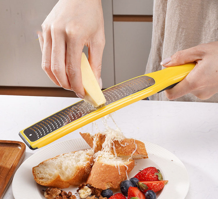 Kitchen Tools Wide Sharp Stainless Steel Blade Cheese Grater Lemon Zester