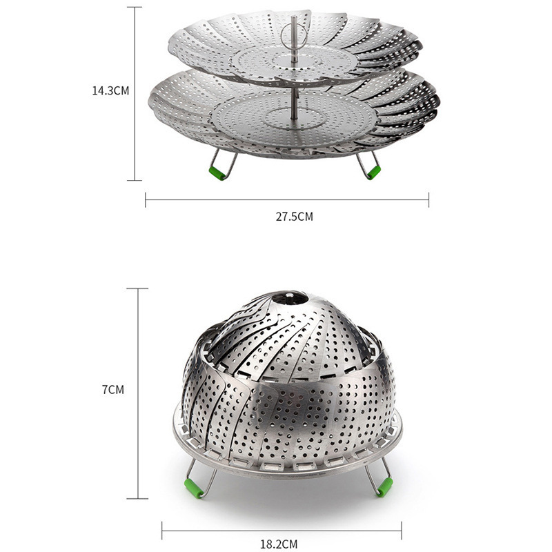 Stainless Steel Vegetable Steamer Basket