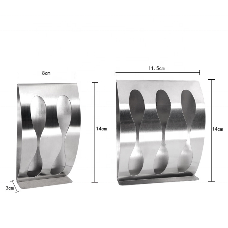 Adhesive Stainless Steel 3 in 1 Toothbrush Hanger Toothbrush Holder