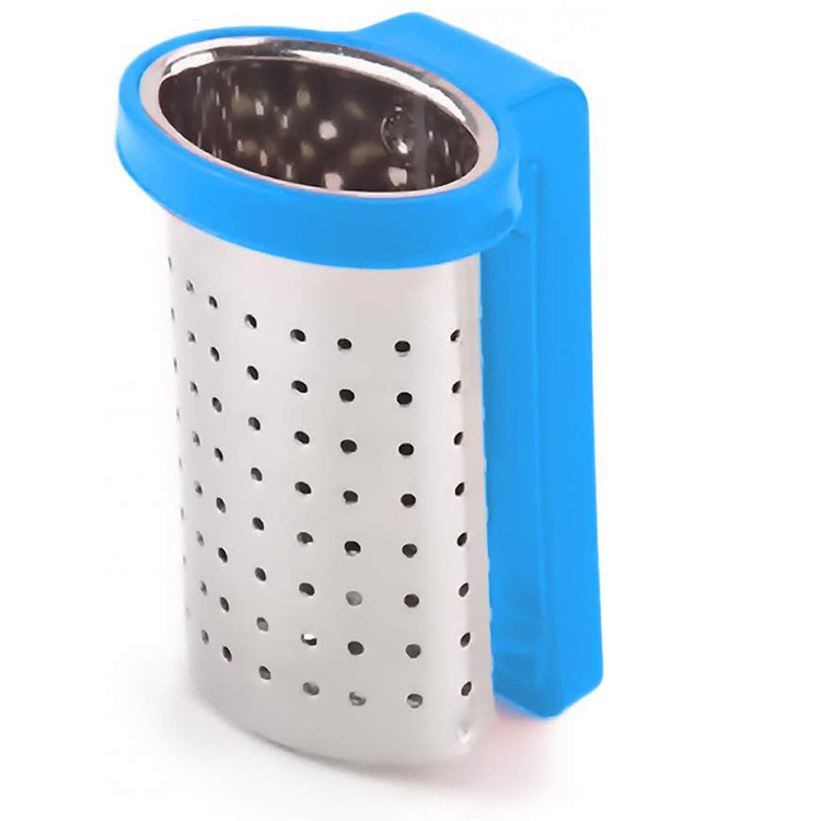 Free Sample Reusable Loose Leaf Tea Strainer Stainless Steel Mini Tea Infuser for Mugs and Teapot