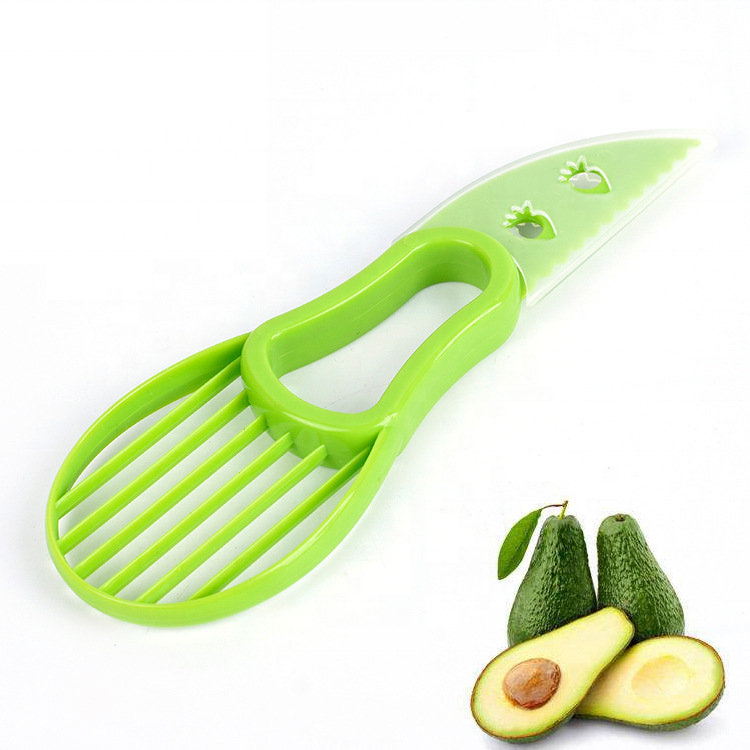 Hot Sale Avocado Pitters 3 -In-1 Multifunctional Avocado Slicer 2Pcs Avocado Slicer Tool