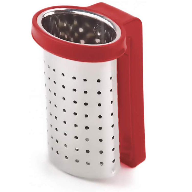 Free Sample Reusable Loose Leaf Tea Strainer Stainless Steel Mini Tea Infuser for Mugs and Teapot