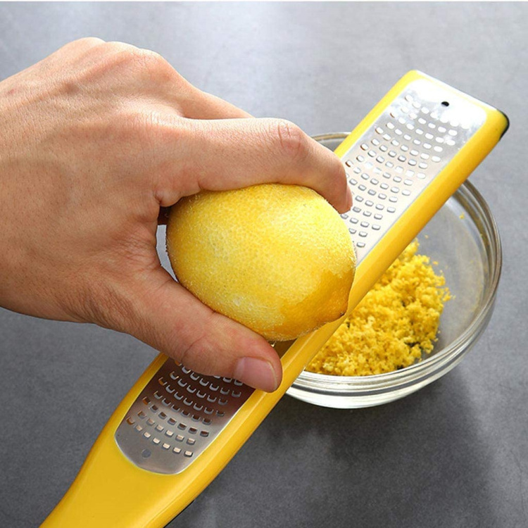 Kitchen Tools Wide Sharp Stainless Steel Blade Cheese Grater Lemon Zester