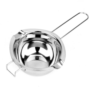 Double Boiler wax melting pot For Candy/Candle/Wax/Chocolate/Butter Stainless Steel Serving Spoon Melting Pot  with Long Handle