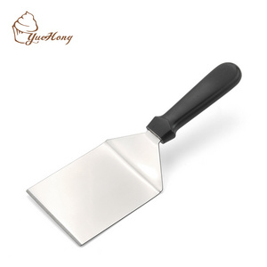 Stainless steel Cake turner, Metal cooking spatula with thicker blade, Pizza cutter