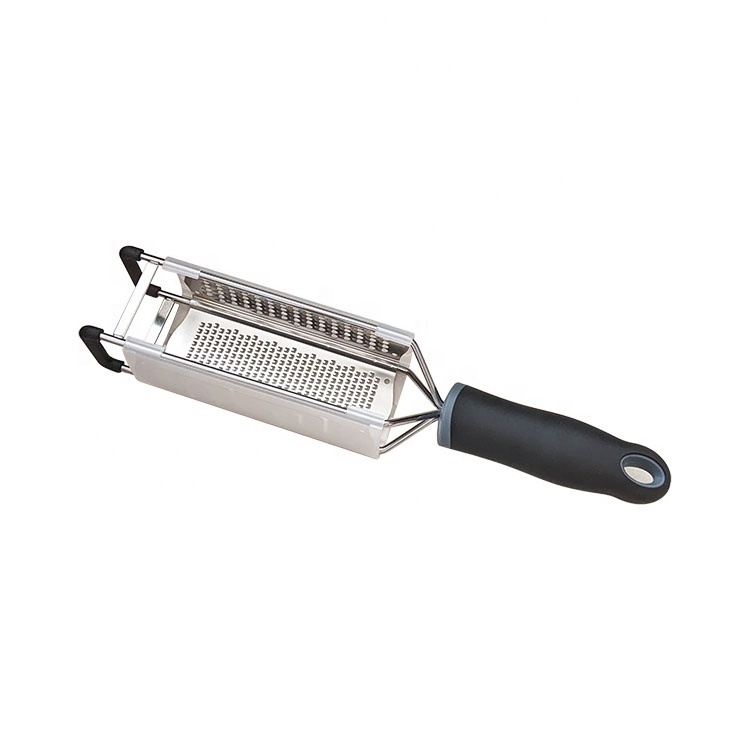 UJ-GP195   3 in 1 Stainless Steel Grater Lemon Zester Cheese Grater Vegetable Slicer