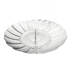 UJ-KT072 29.6cm Dia. Stainless Steel Vegetable Steamer Steamer Basket