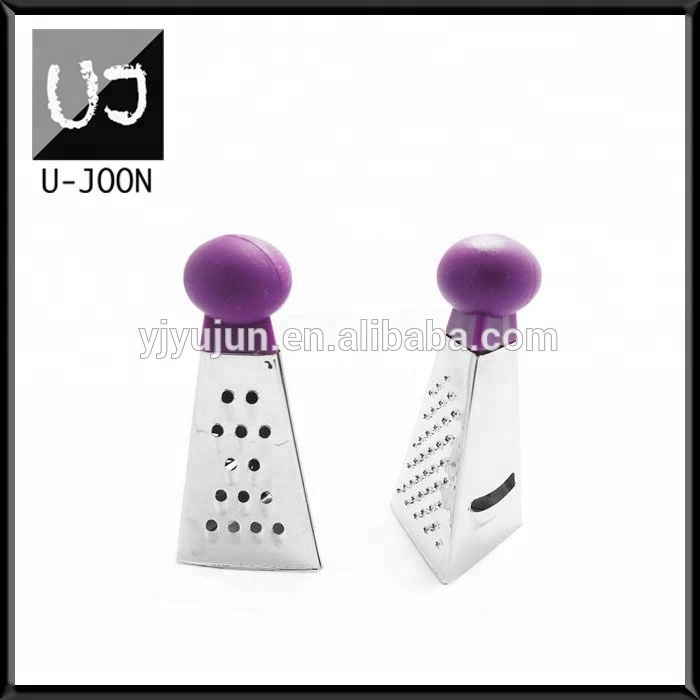 UJ-GP001 Food Grade Triangle Shape Stainless Steel Mini Cheese Grater Chocolate Grater