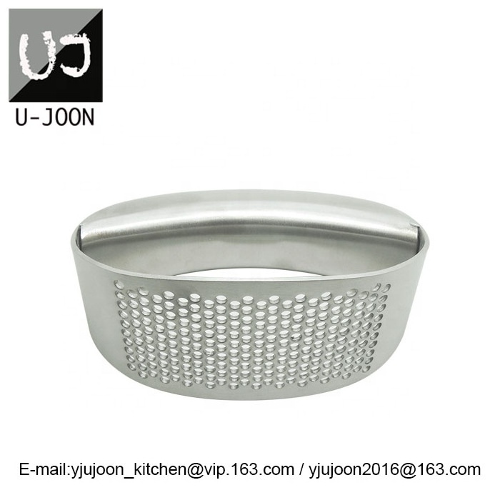 UJ-KT733 Kitchen Gadget Stainless Steel Garlic Press  Garlic Crusher