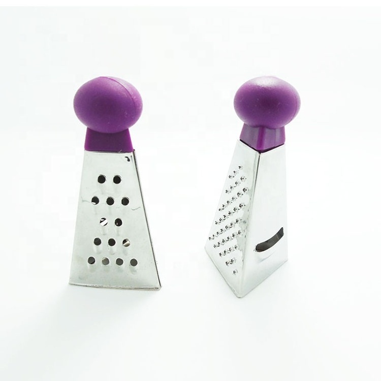 UJ-GP001 Food Grade Triangle Shape Stainless Steel Mini Cheese Grater Chocolate Grater