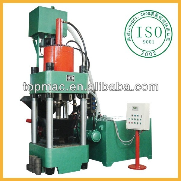 Wholesale automatic ram type metal chips scrap aluminum briquette press machine