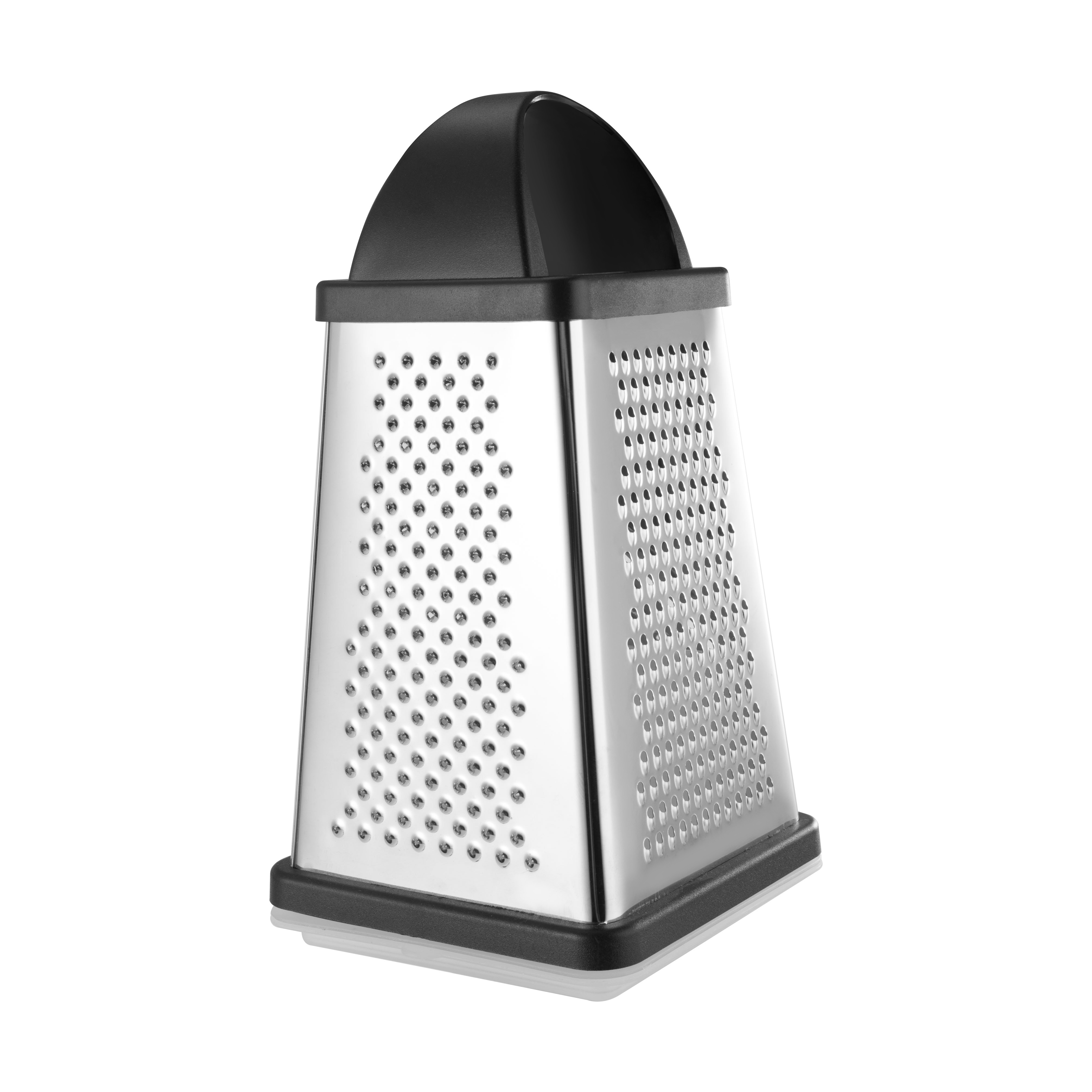 Stainless Steel 4 Sides Multi-purpose Vegetable Cheese Box Grater With Container