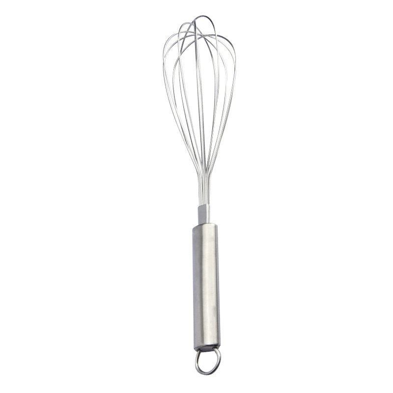 12 Inch of Food-grade Stainless Steel Whisk Easy to Use Manual Hand Mixer Beating and Stirring Whisks for Cooking