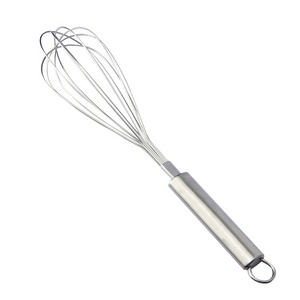 12 Inch of Food-grade Stainless Steel Whisk Easy to Use Manual Hand Mixer Beating and Stirring Whisks for Cooking