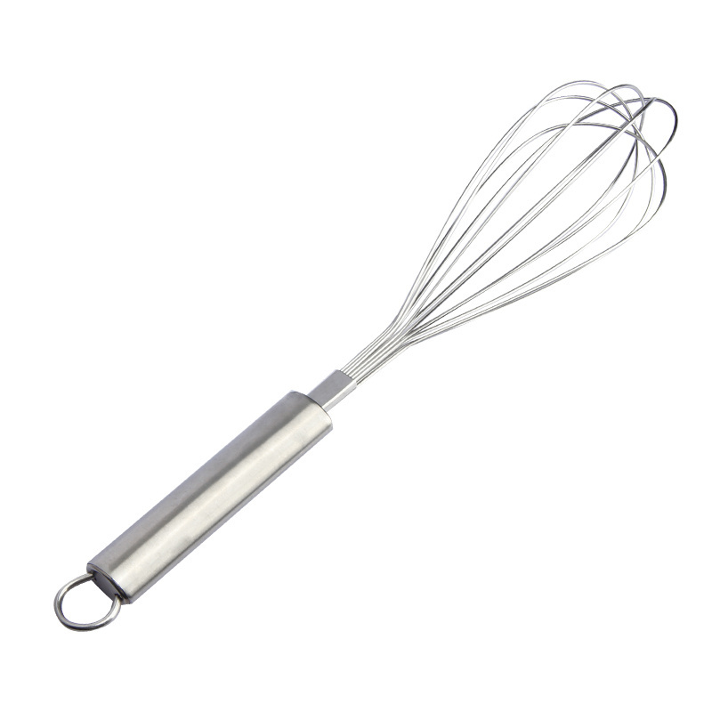 12 Inch of Food-grade Stainless Steel Whisk Easy to Use Manual Hand Mixer Beating and Stirring Whisks for Cooking