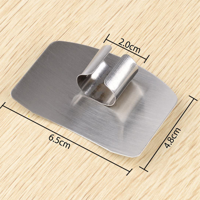 Stainless Steel Kitchen Cutting Finger Protector Guard Finger Guard