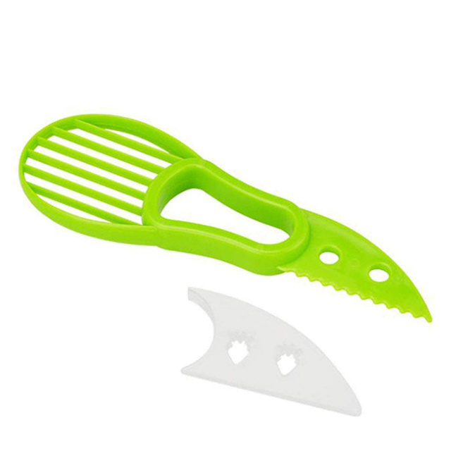 Plastic fruit avocado cutter knife corer kitchen gadget Kiwi slicer