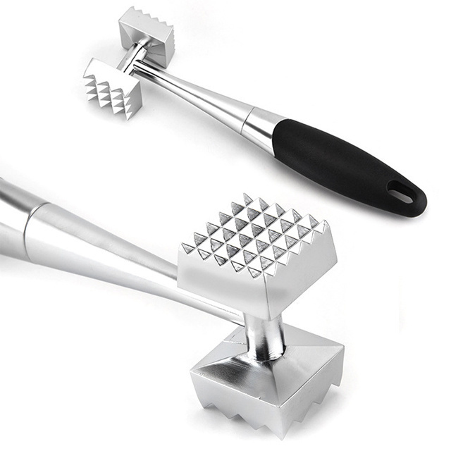 Hot Sale Kitchen Tool Zinc Alloy Meat Hammer Meat Tenderizer Mallet