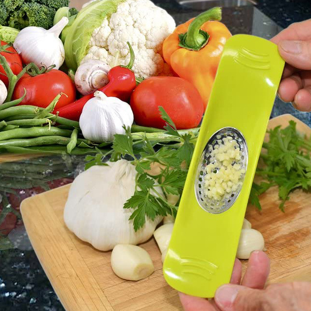 Hot Sale Kitchen Tools Garlic Press Peeler Garlic Rocker