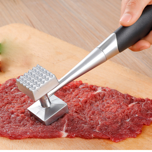 Hot Sale Kitchen Tool Zinc Alloy Meat Hammer Meat Tenderizer Mallet