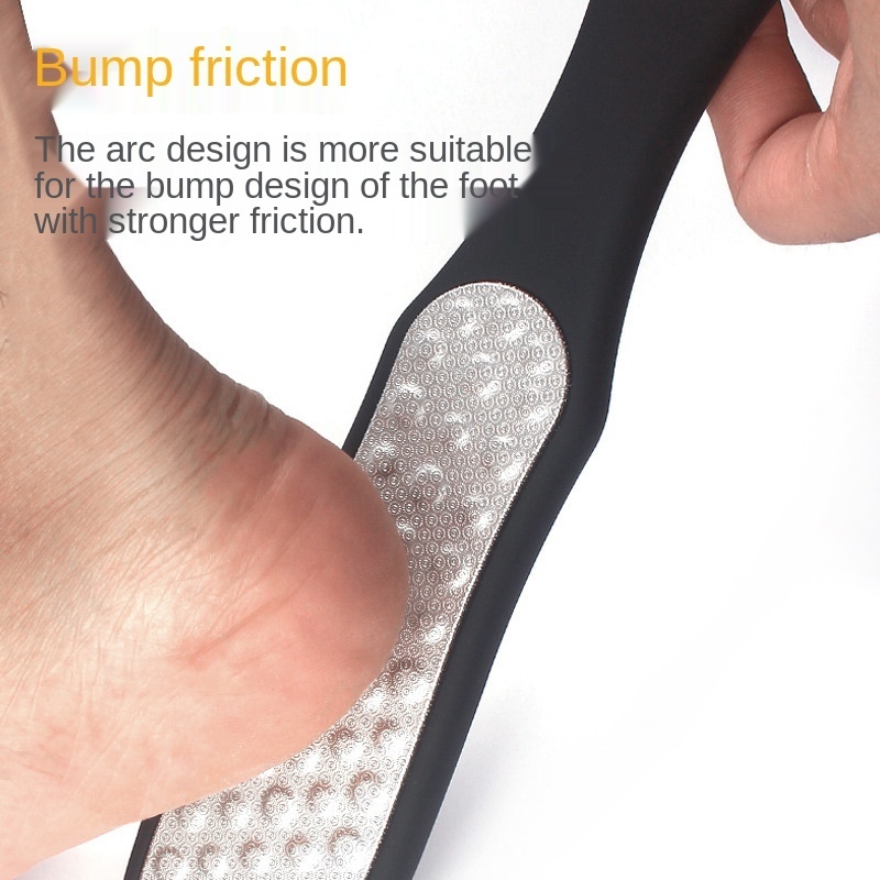 2 in 1 foot file stainless steel foot file Foot File Heel Grater For The Feet Pedicure Rasp Remover Scrub Manicure Nail Tools D