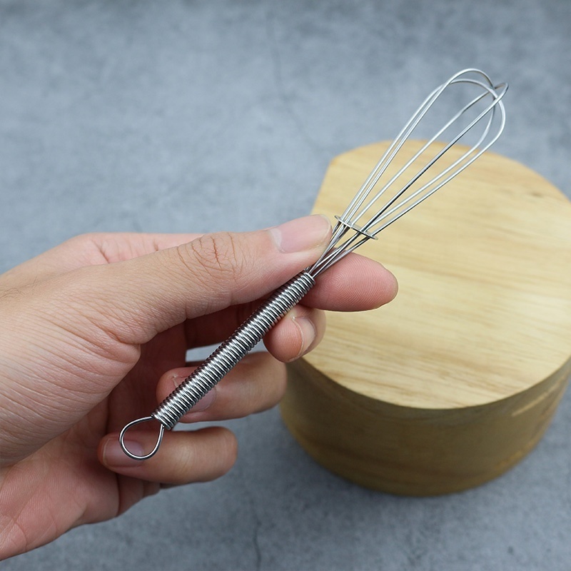 Best Seller Manual Egg Beater Wire Stainless Steel Egg Mini Whisk