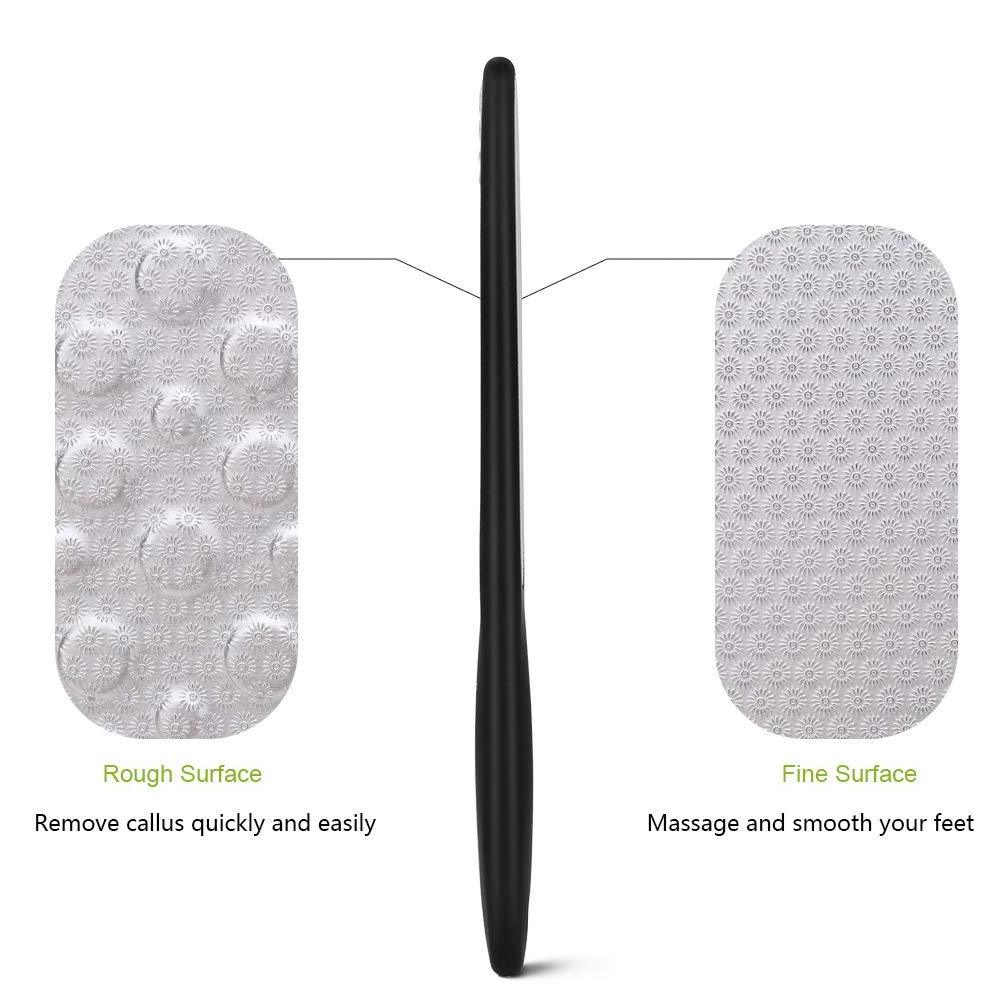 Foot Rasps Stainless Steel Double-sided Dead Skin Rasp Remover Foot File Heel Grater Pedicure Scrub Manicure Nail Tools