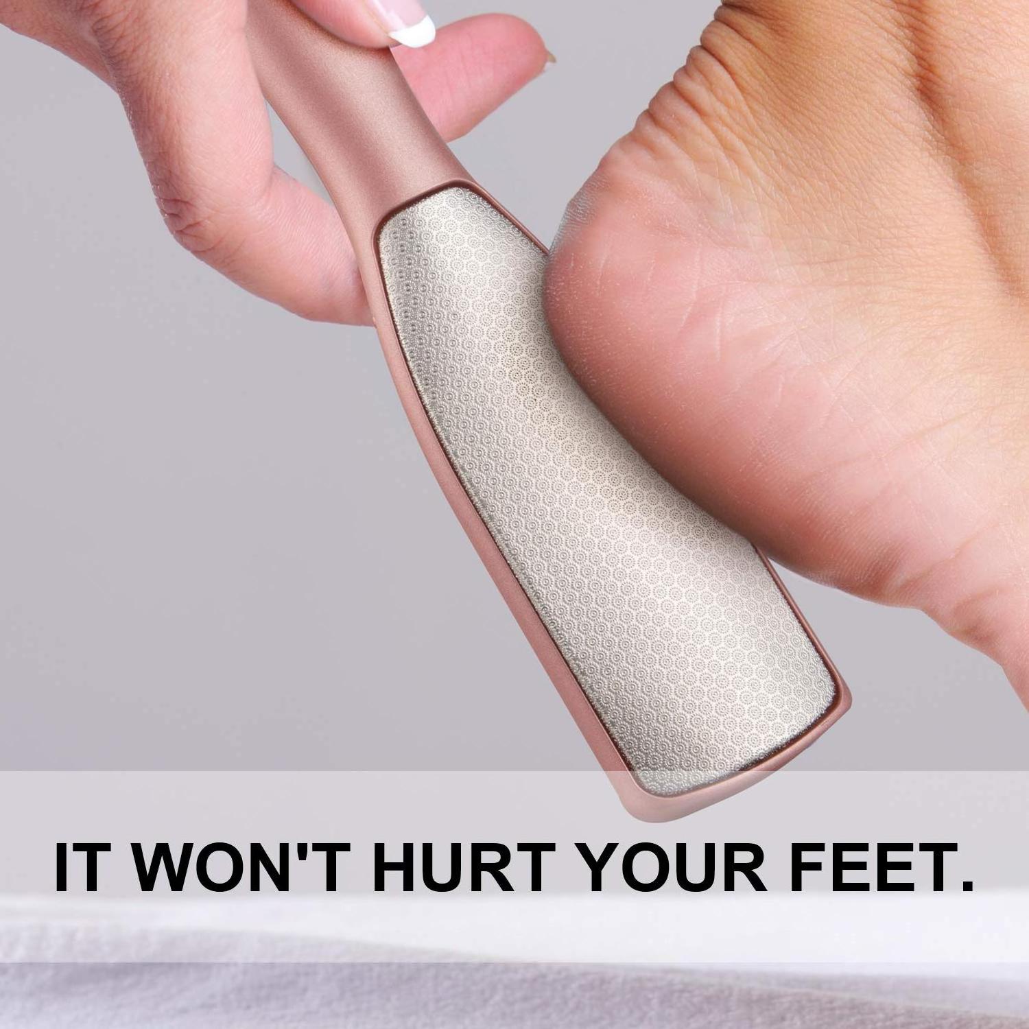 Professional Stainless Steel Foot Rasp Foot Heel File Grater For The Feet Callus Remover Coarse Dead Skin Remover Foot Care Tool