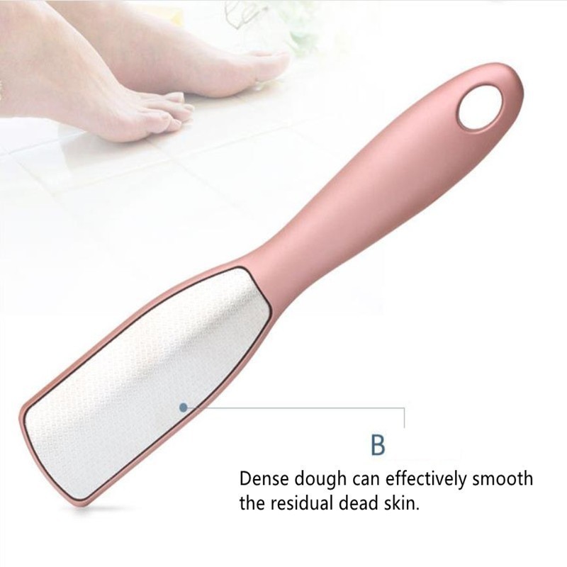 1Pcs Double Sided Pedicure Tool Professional Foot File Callus Remover Rasp Scrubber For Dead Skin Heel Used on Wet and Dry Feet