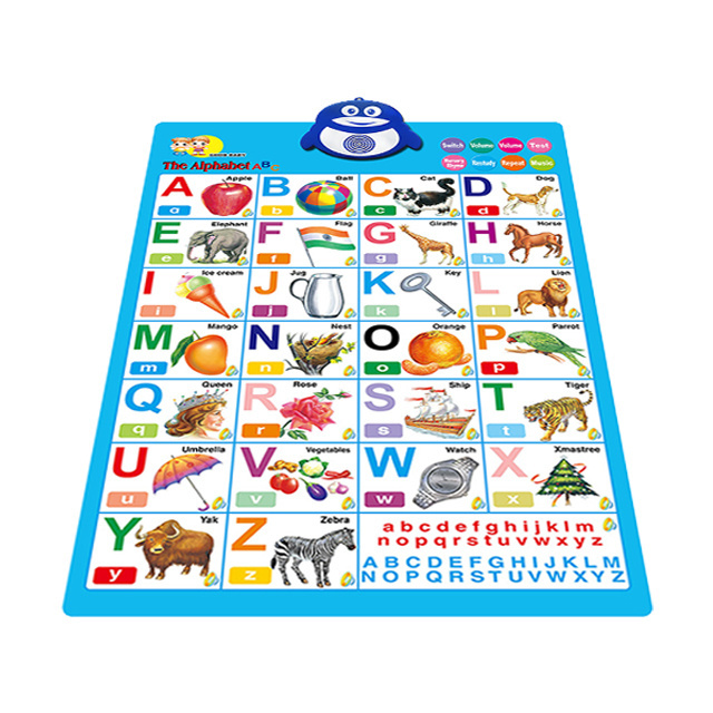 ABC Kids toys educational learning printing sticker wall charts