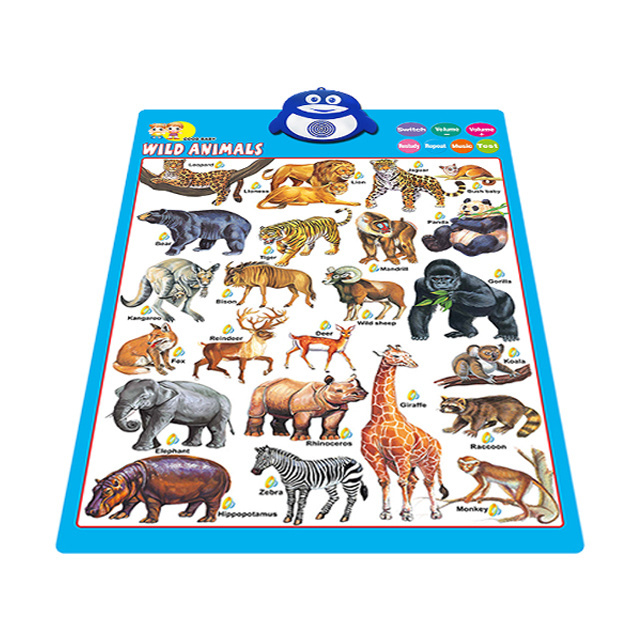 ABC Kids toys educational learning printing sticker wall charts