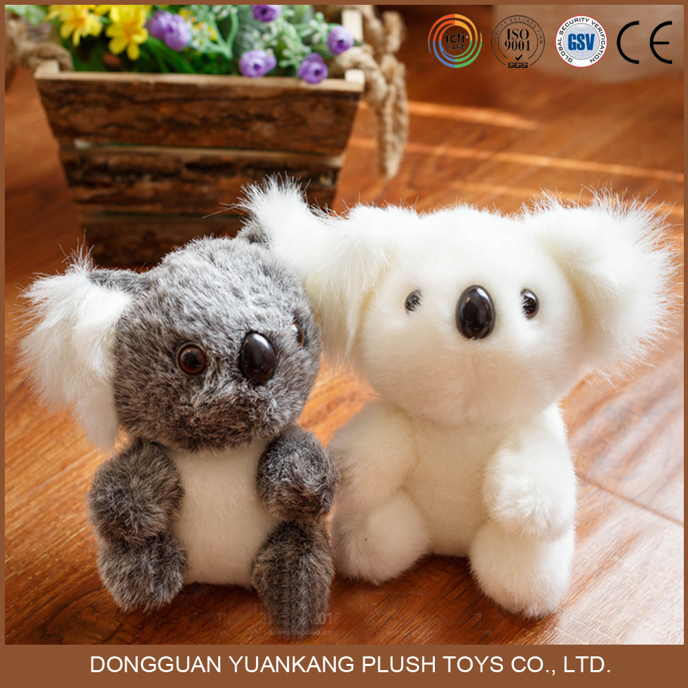 China manufacturer baby koala bear clip plush stuffed toys