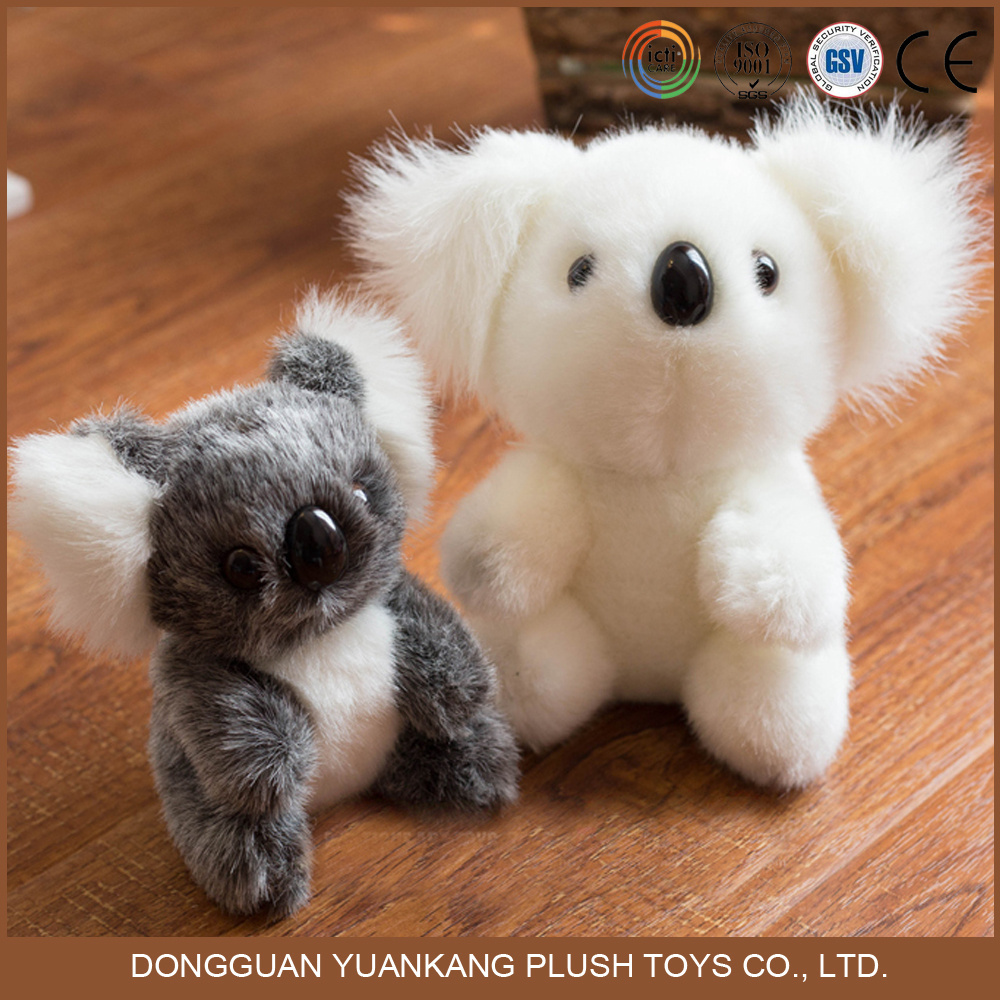 China manufacturer baby koala bear clip plush stuffed toys