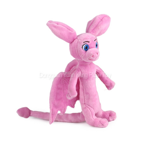 OEM Plush custom made stuffed Pink baby dragon family animals soft toys