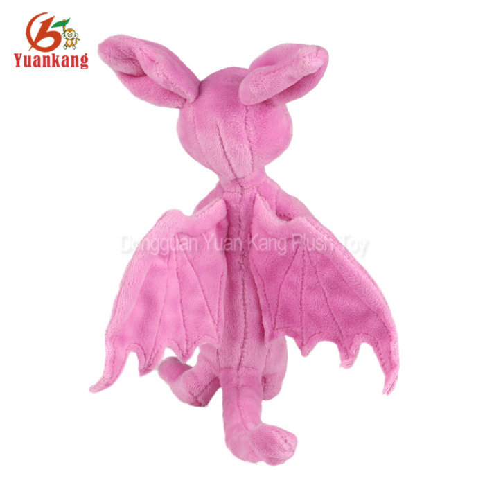 OEM Plush custom made stuffed Pink baby dragon family animals soft toys