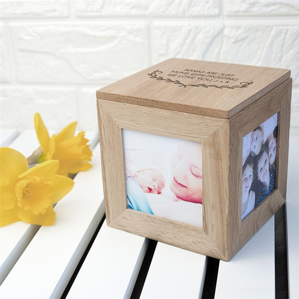 Wood photo wooden photo cube photo bookcase shelf in Home Office Hotel Decoration Application