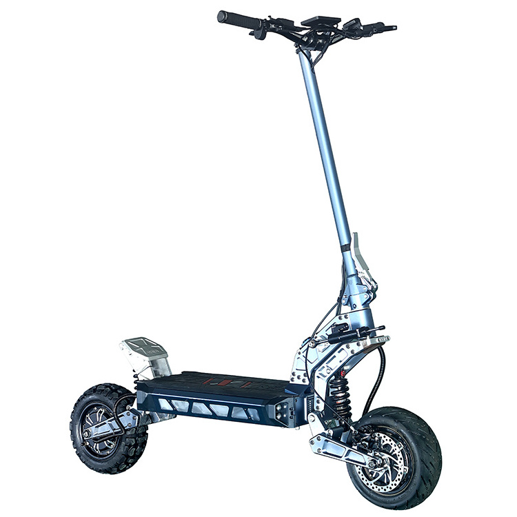 2023 Adjustable 11 Inch wheel Electric Scooter 3000w*2 Electric Scooter 60km/h Wild cross country  electric scooter