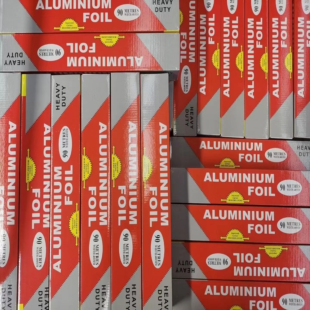 Foods grade aluminum foil foil rolls for food foil alimentaire papier aluminium 8011